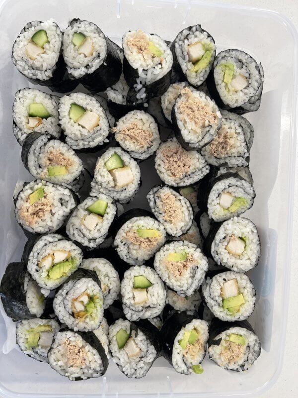 Homemade Sushi Rolls (the easy way!) - Oh So Busy Mum