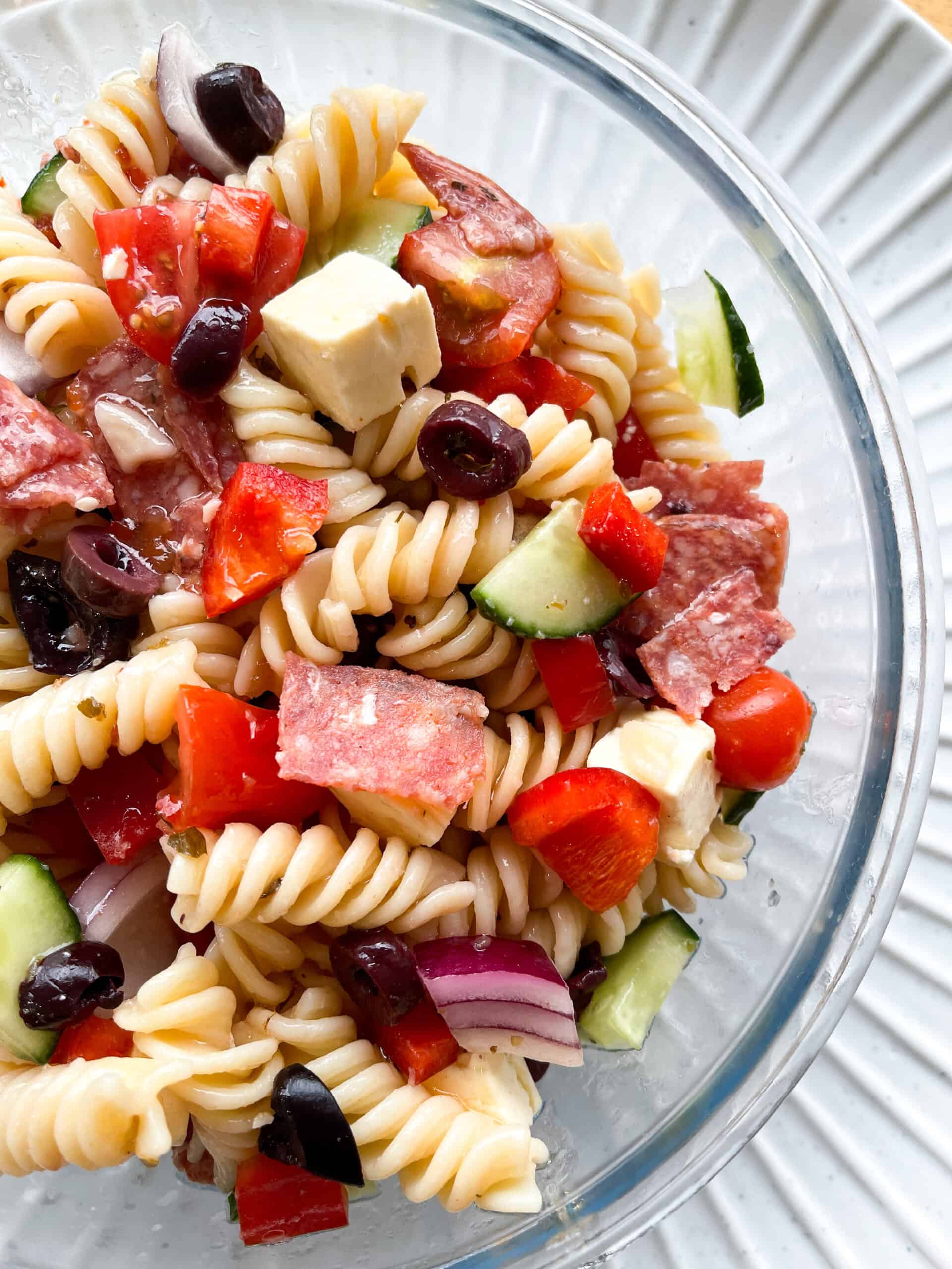 Salami Pasta Salad Recipe
