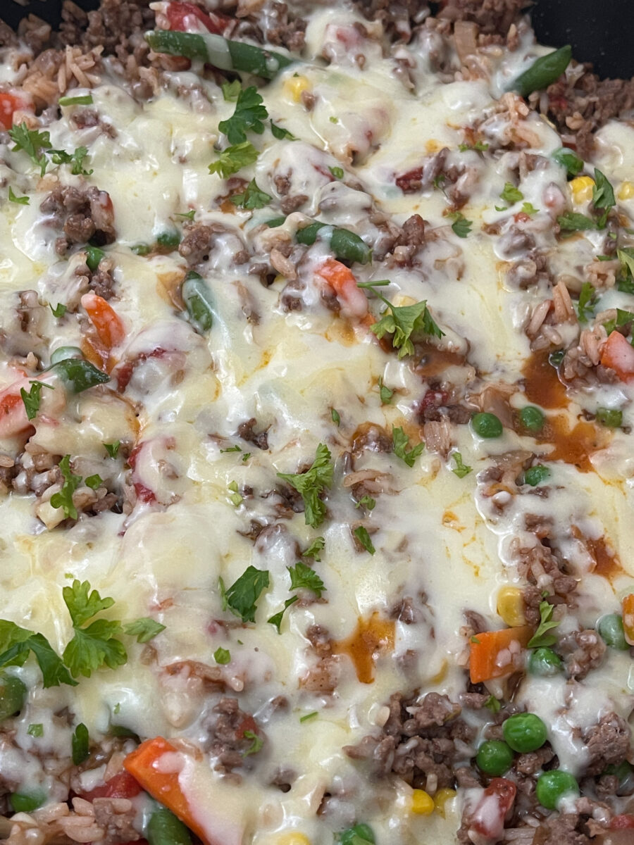 Cheesy Savoury Mince