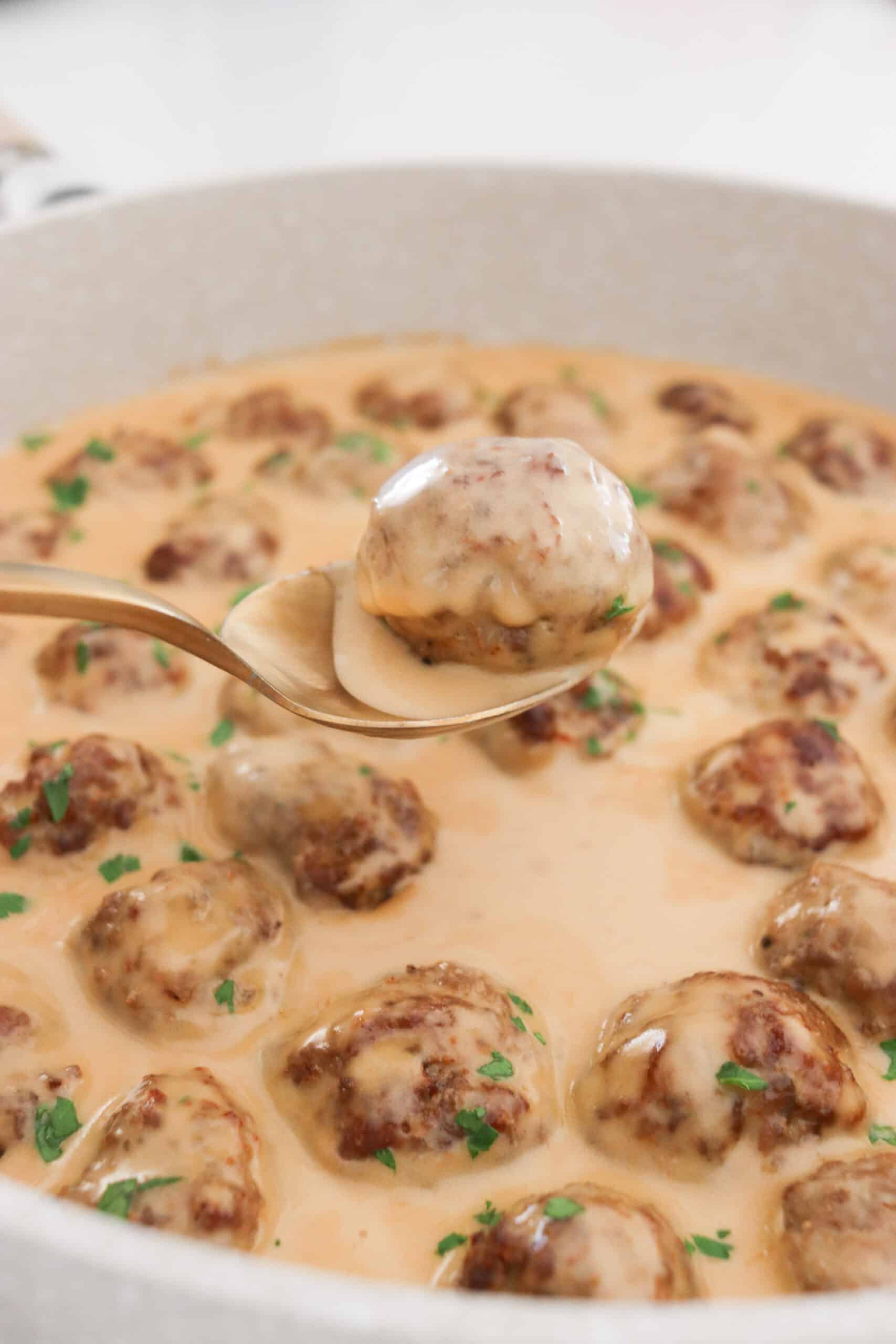 Easy Swedish Meatballs (IKEA Style) Oh So Busy Mum