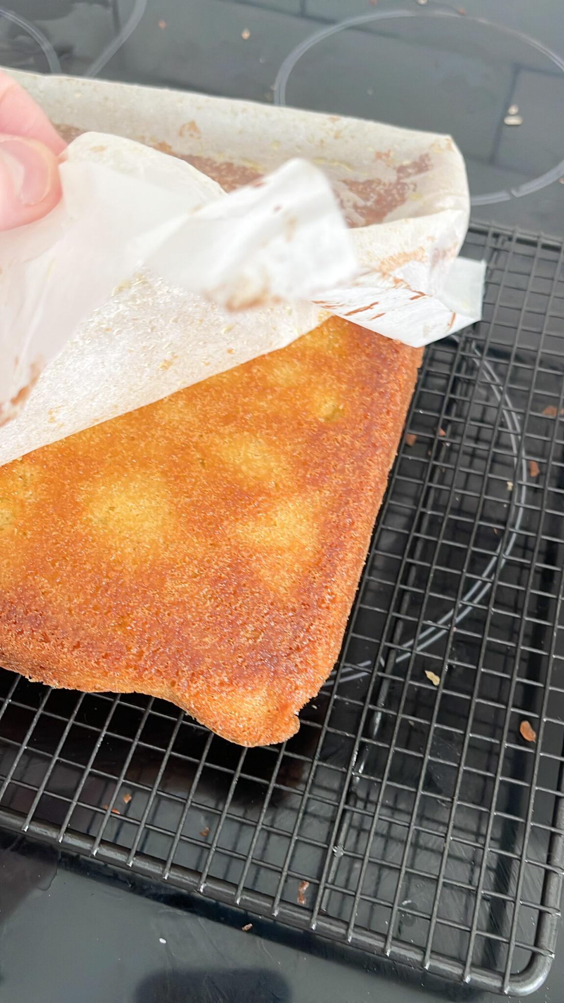 Vanilla Tray Cake Oh So Busy Mum