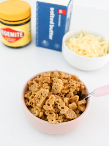 4 Ingredient Vegemite Pasta Ingredients