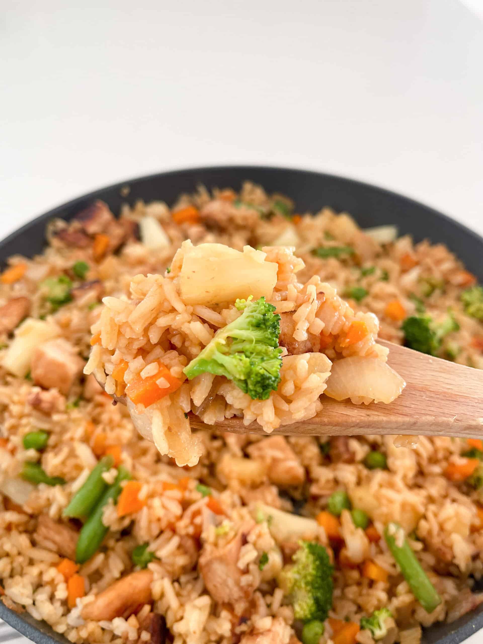 Chicken Teriyaki Fried Rice - Oh So Busy Mum