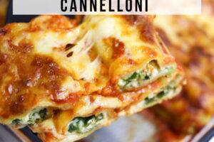 Spinach and Ricotta Cannelloni Pinterest