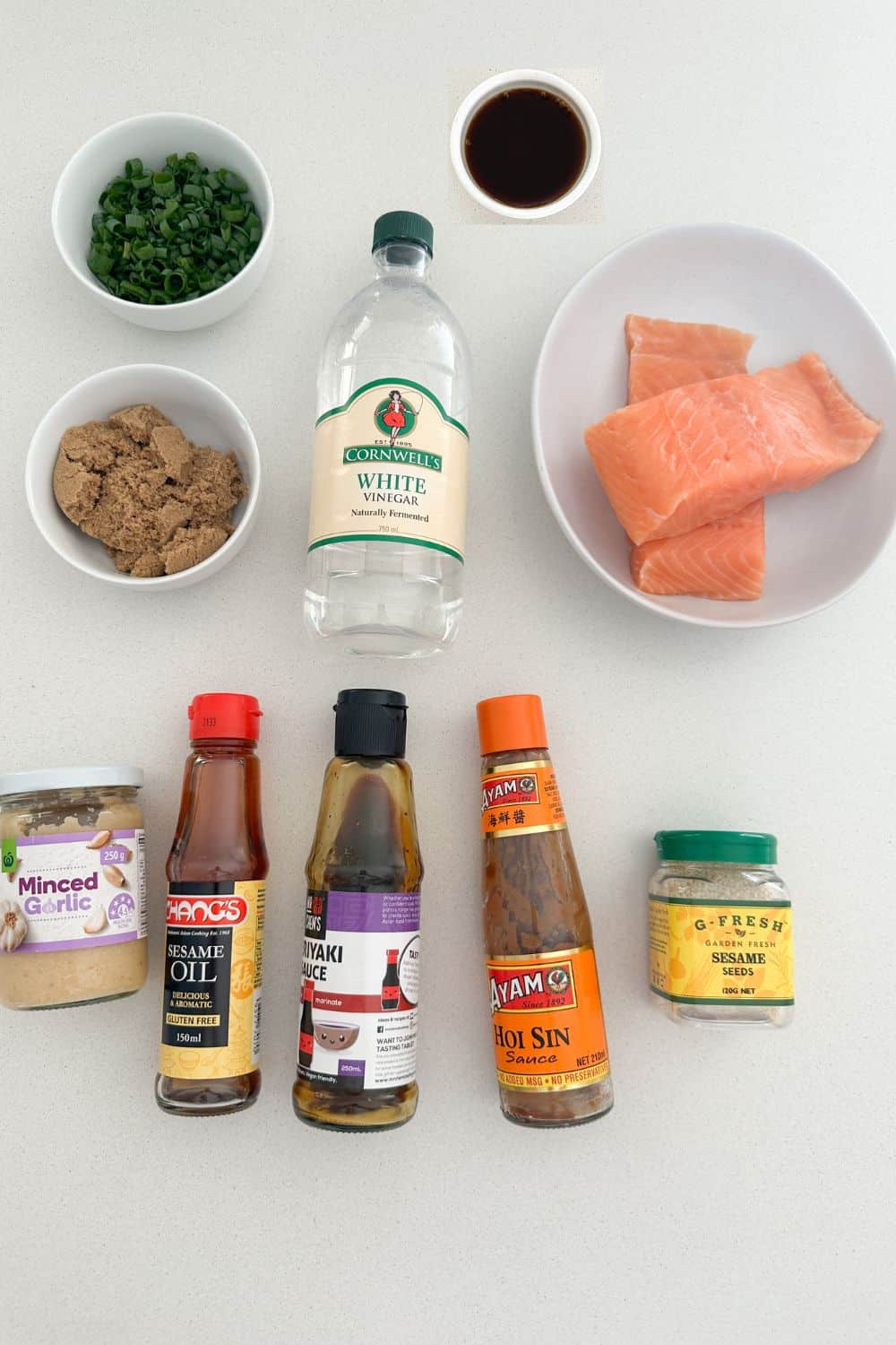 Baked Teriyaki Salmon Ingredients
