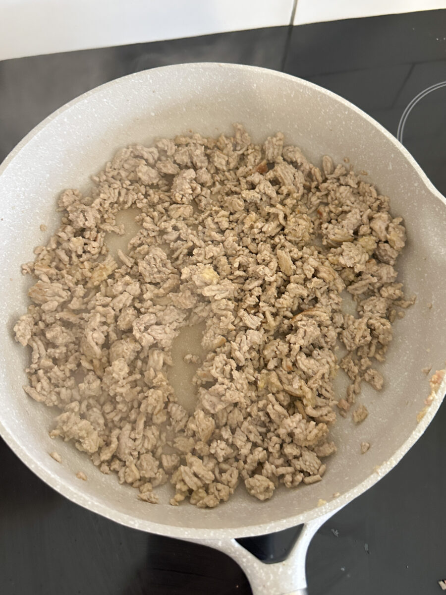 Egg Roll in a Bowl step 1