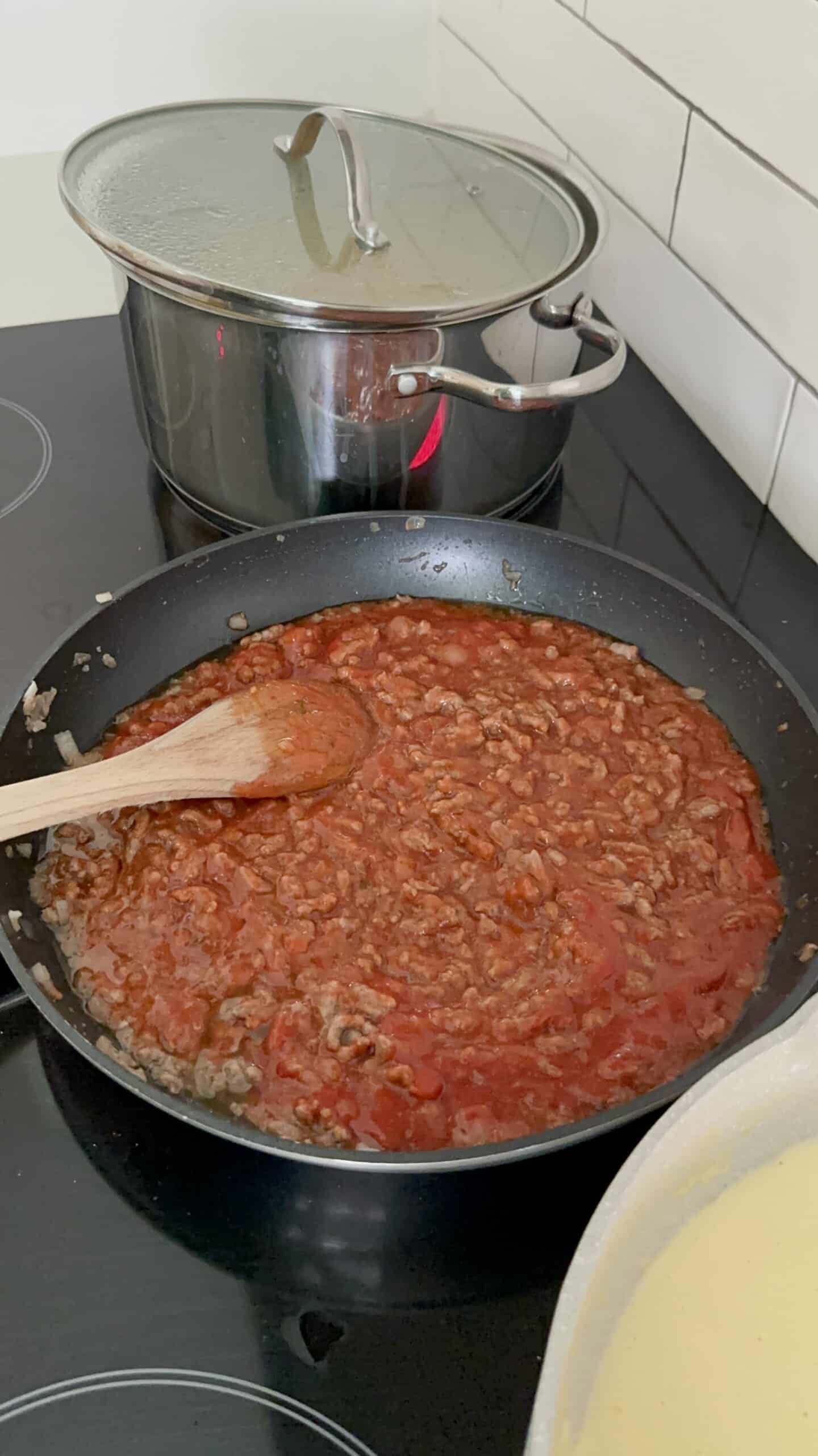 Baked Spaghetti process shot 7