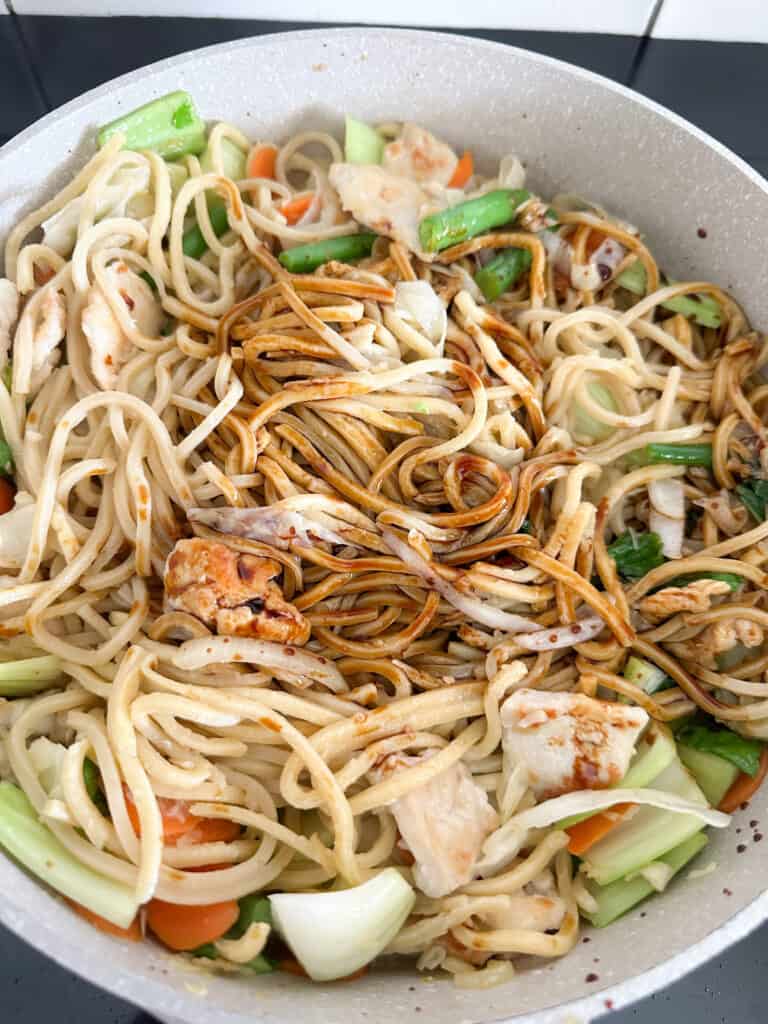 Hokkien Noodle Stir Fry - Oh So Busy Mum