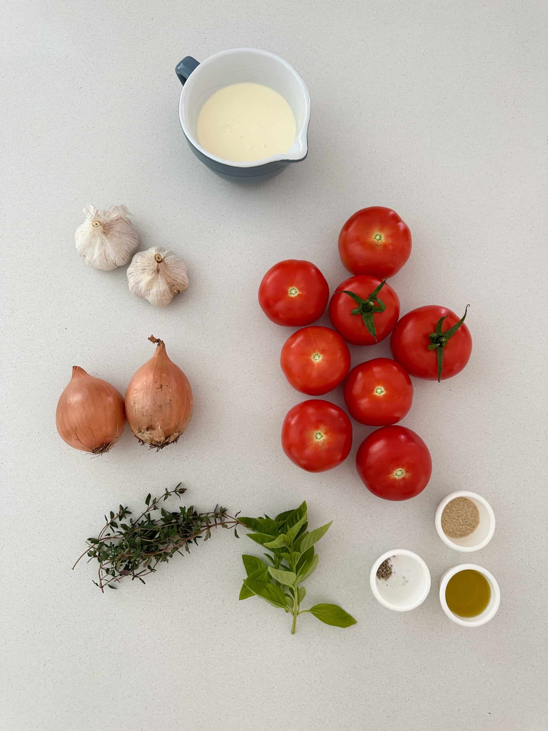 Easy Tomato Soup Recipe Ingredients