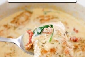 Tuscan Chicken Pinterest - Oh So Busy Mum