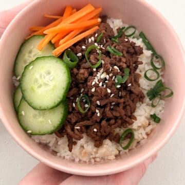 Asian Style beef Bowls 1