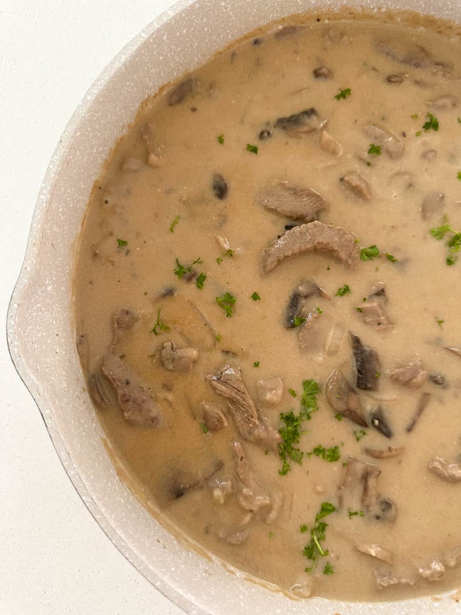 Easy Beef Stroganoff