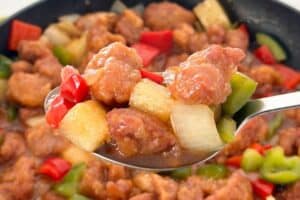 SWEET AND SOUR PORK - Oh So Busy Mum