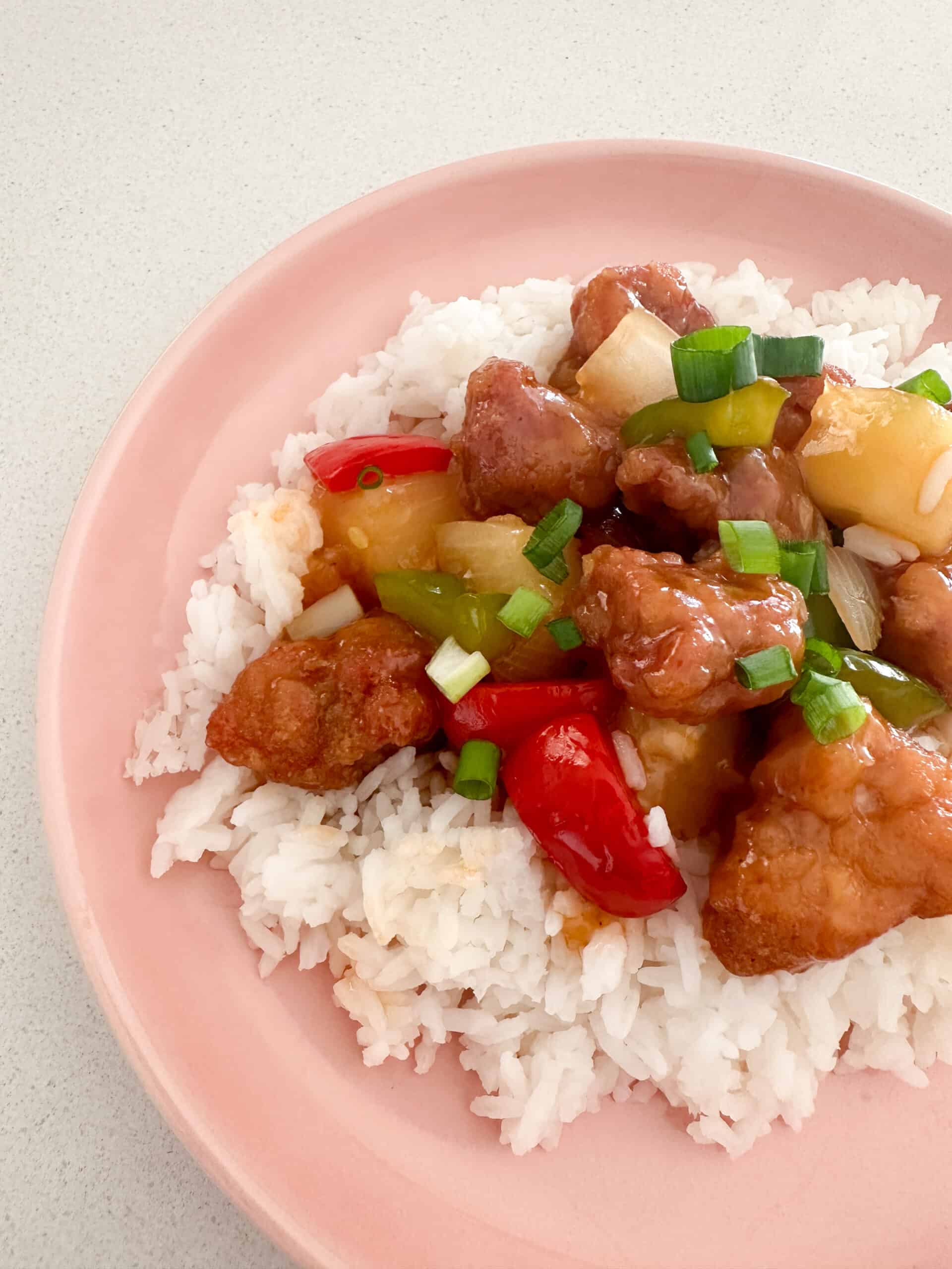 Sweet and Sour Pork 1
