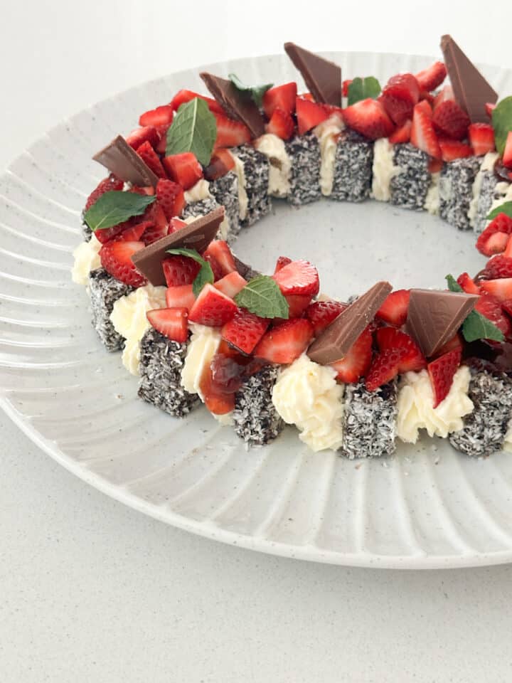 Lamington Wreath Oh So Busy Mum