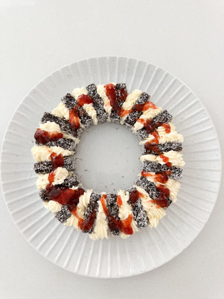 Lamington Wreath Oh So Busy Mum