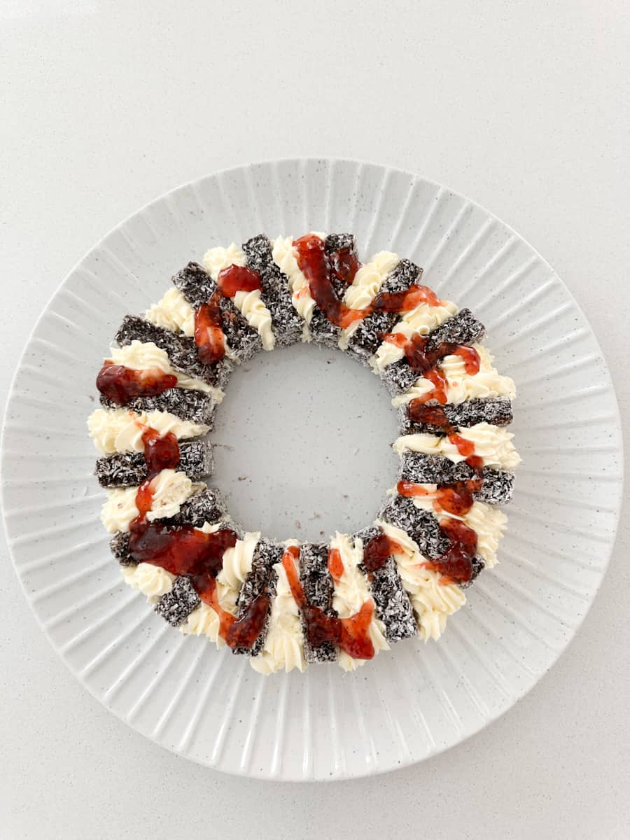 Lamington Wreath