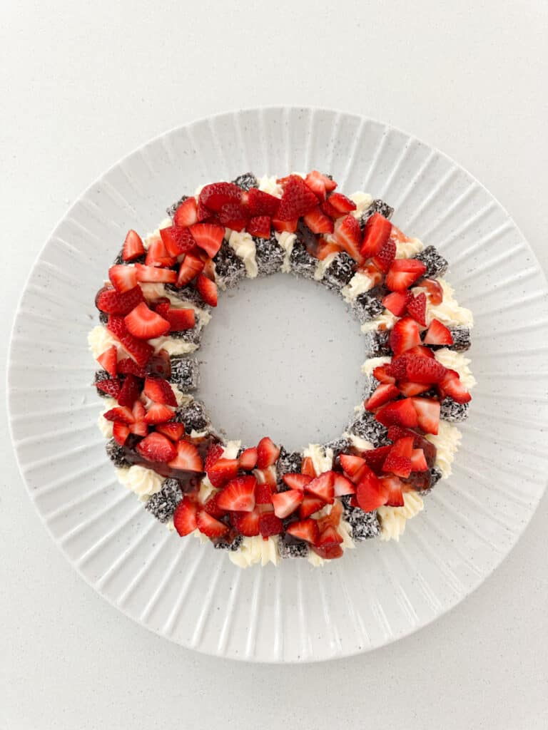 Lamington Wreath Oh So Busy Mum