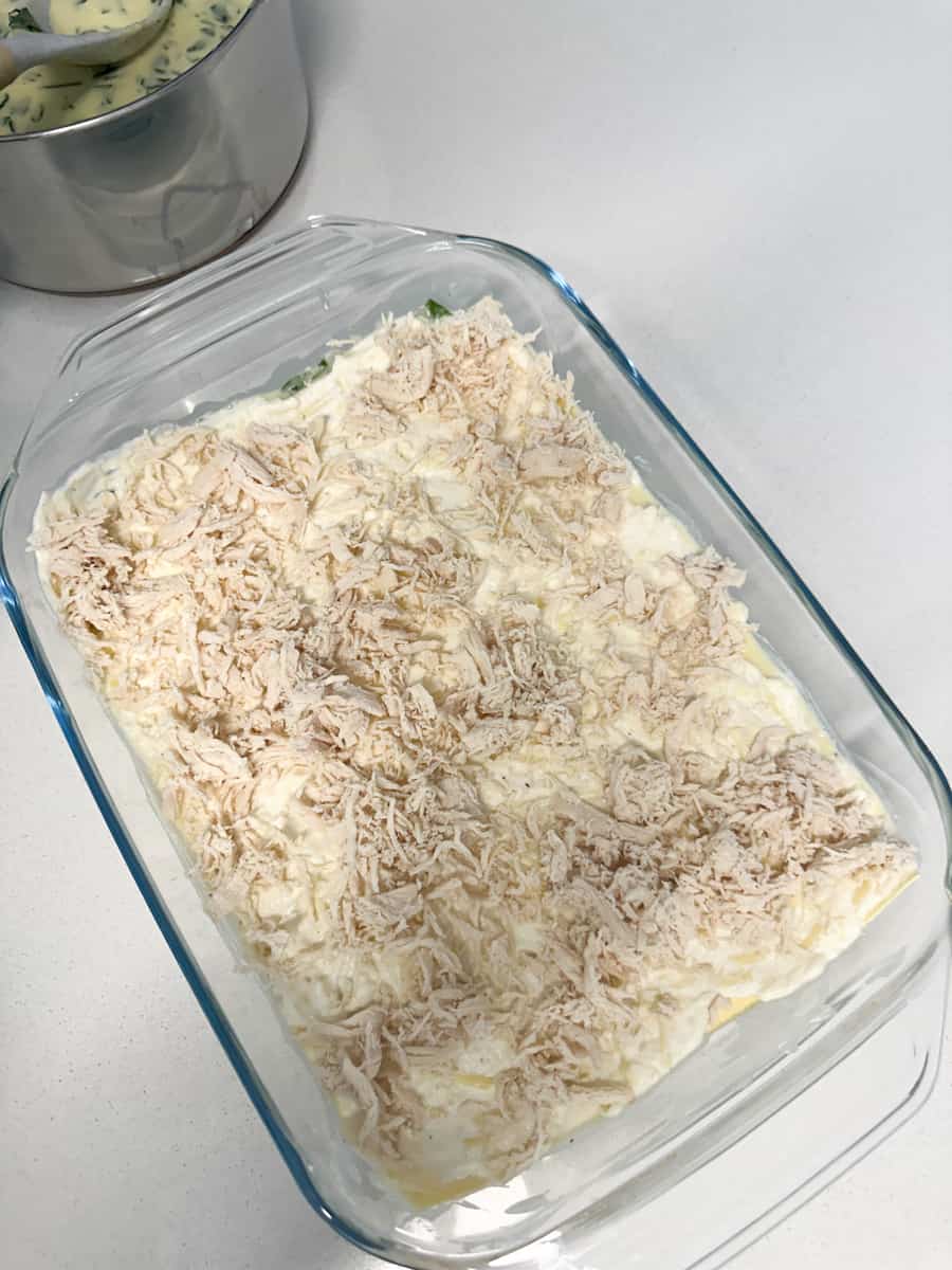 Creamy Chicken Lasagna 9