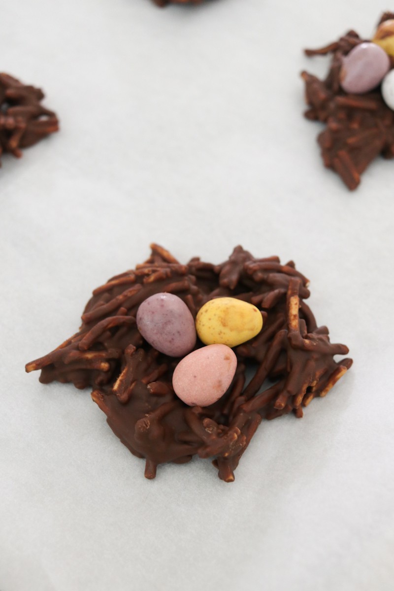 Easy Chocolate Nests