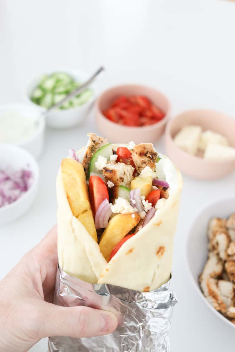 Easy Chicken Gyros 6