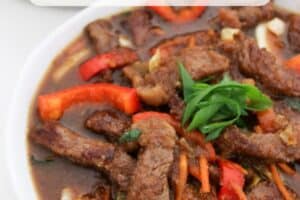 Easy Mongolian Beef Pinterest