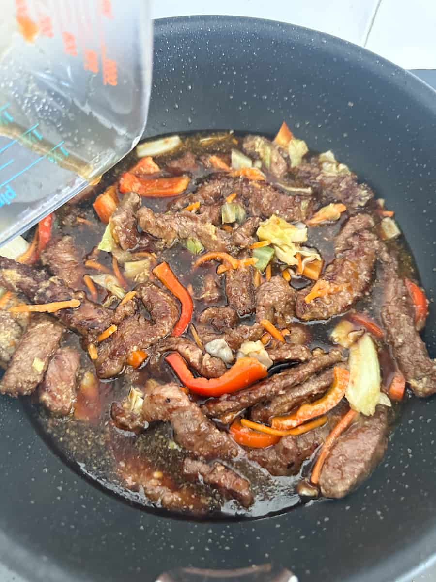 Easy Mongolian Beef Step 6