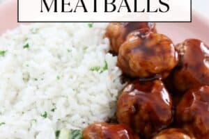 Sticky BBQ Meatballs - Oh So Busy Mum