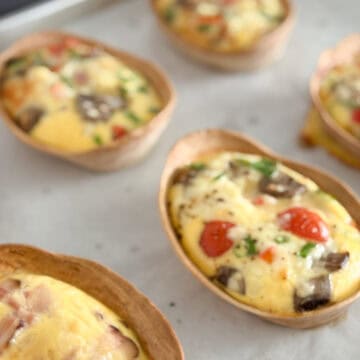 Taco Boat Quiches