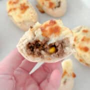 Cottage Pies in Bread Rolls