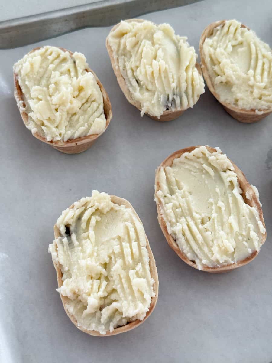 Cottage Pies in Taco Boats
