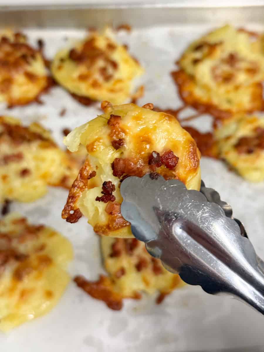 Crispy Bacon and Cheese Potatoes