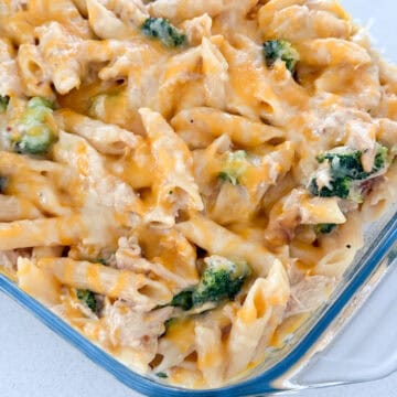 Creamy French Onion Chicken Pasta