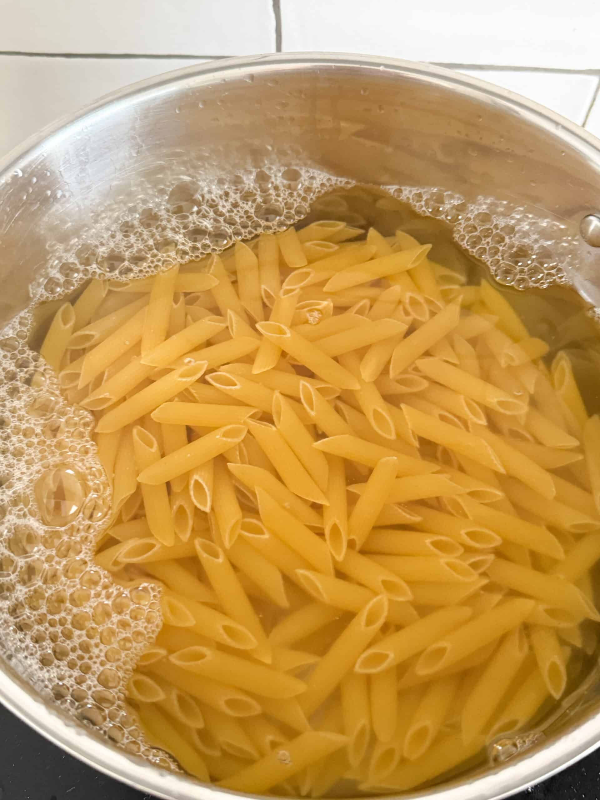 Creamy French Onion Chicken Pasta