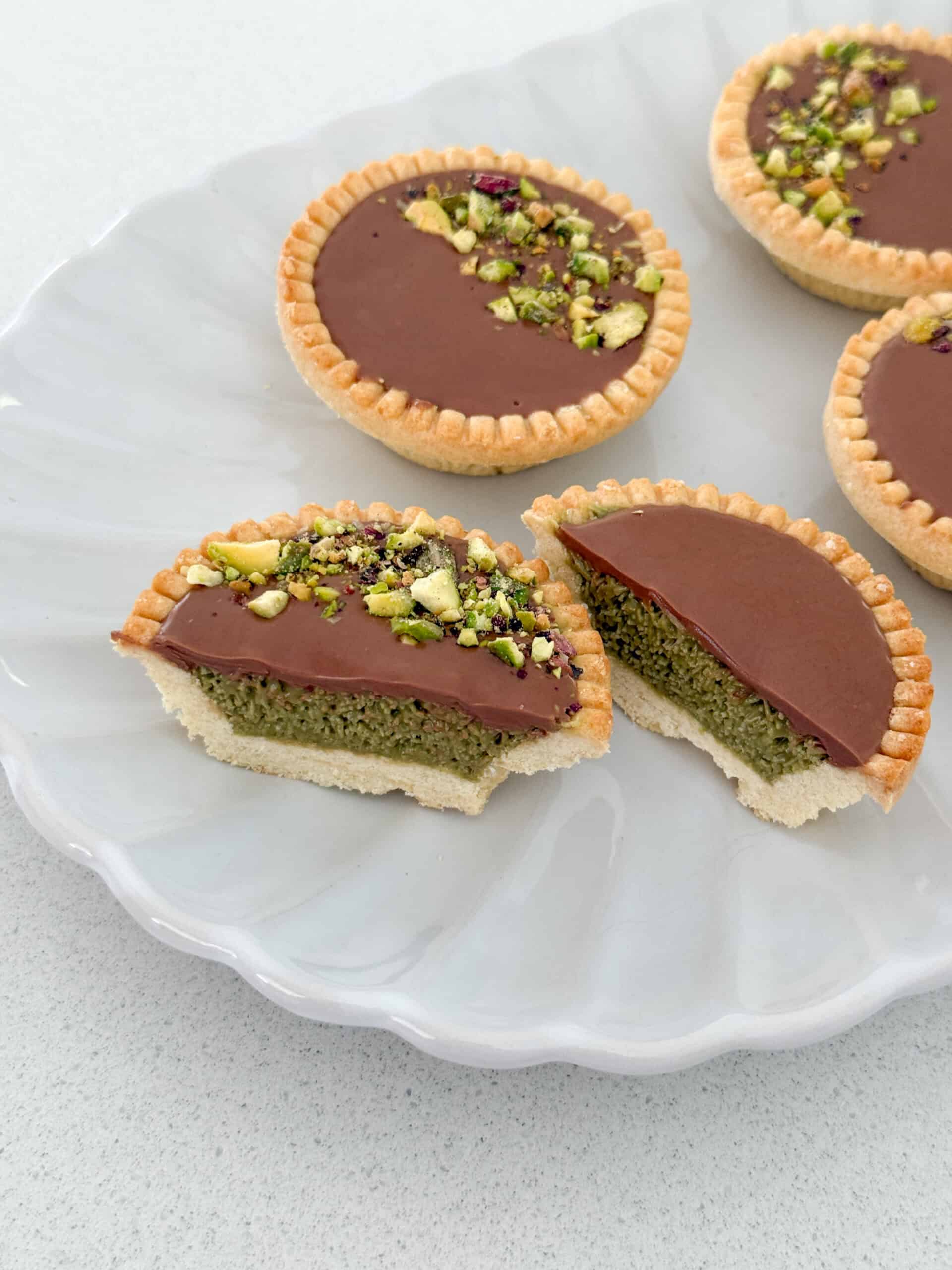 Dubai Chocolate Tarts - Oh So Busy Mum