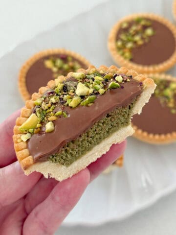 Dubai Chocolate Tarts - Oh So Busy Mum
