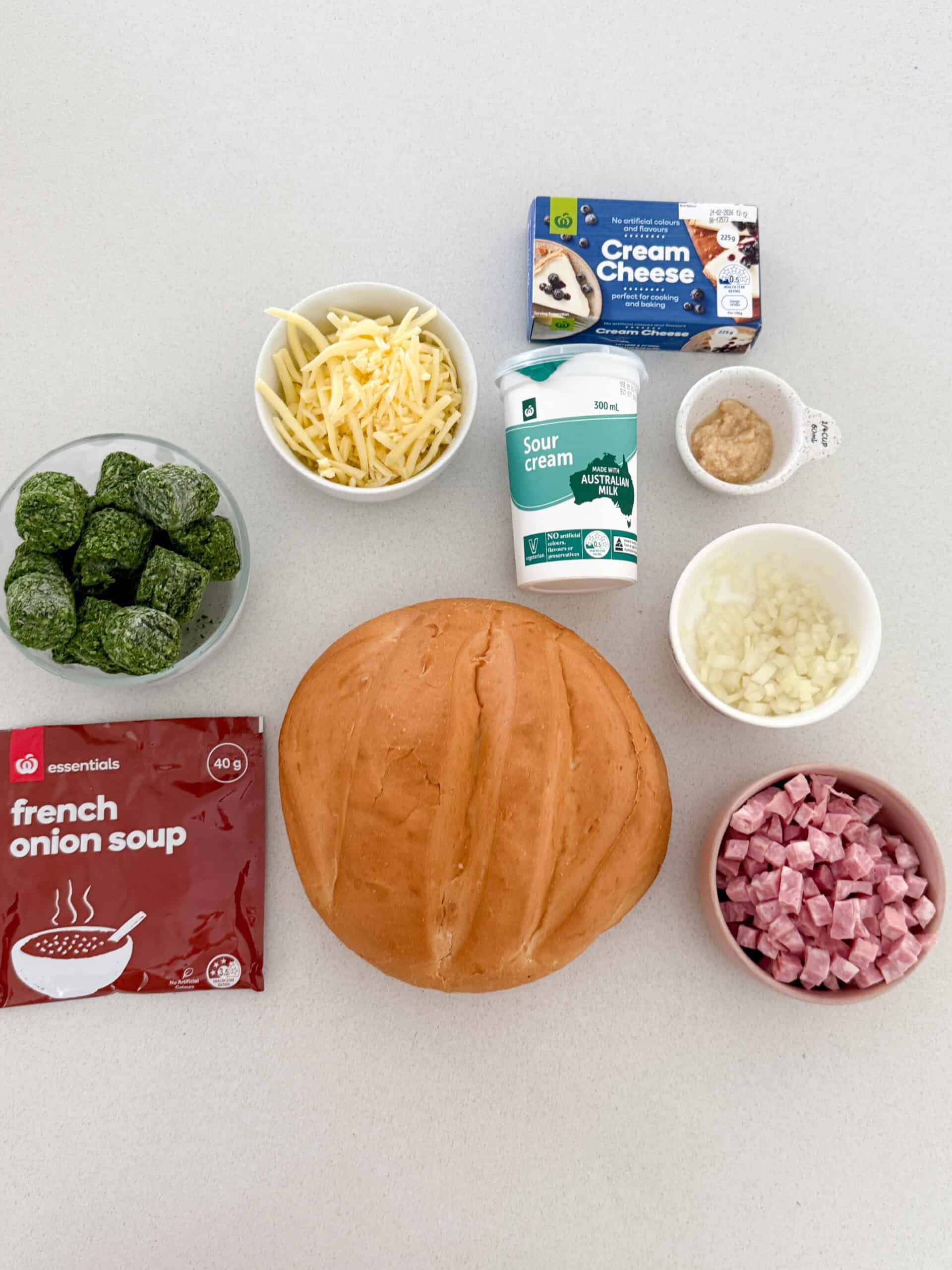 Spinach flavour recipe: